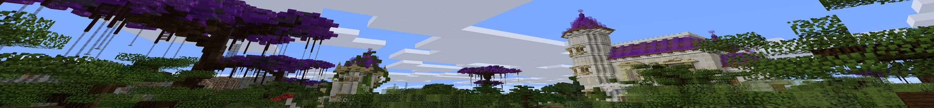 Panorama of the Minecraft Bedrock Marketplace product Wizard's Castle created by RareLoot.