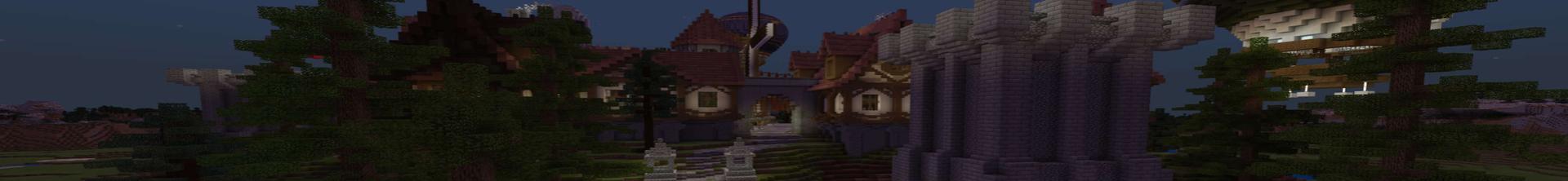 Panorama of the Minecraft Bedrock Marketplace product Wonder Valley created by RareLoot.