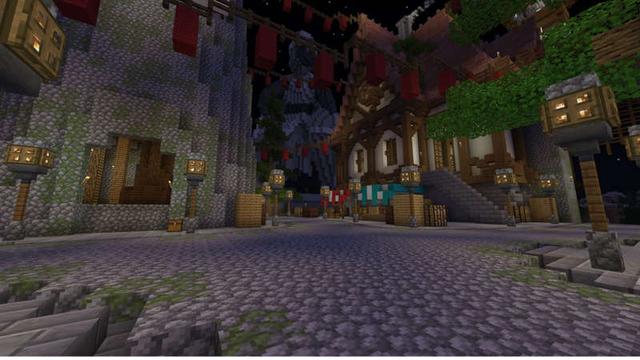 Screenshot of the Minecraft Bedrock Marketplace product Wonder Valley created by RareLoot.