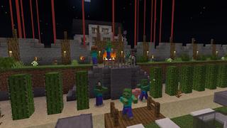 Screenshot of the Minecraft Bedrock Marketplace product World's Safest House created by RareLoot.