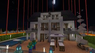 Screenshot of the Minecraft Bedrock Marketplace product World's Safest House created by RareLoot.