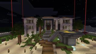 Screenshot of the Minecraft Bedrock Marketplace product World's Safest Villa created by RareLoot.