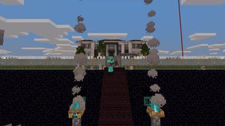 Screenshot of the Minecraft Bedrock Marketplace product World's Safest Villa created by RareLoot.