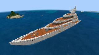 Screenshot of the Minecraft Bedrock Marketplace product Yacht created by RareLoot.