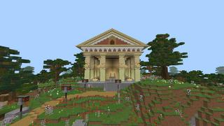 Screenshot of the Minecraft Bedrock Marketplace product Zeus Temple created by RareLoot.