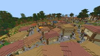 Screenshot of the Minecraft Bedrock Marketplace product Zeus Temple created by RareLoot.