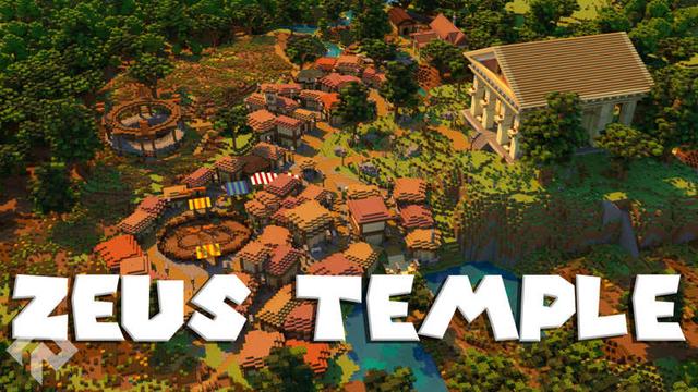 Thumbnail of the Minecraft Bedrock Marketplace product Zeus Temple created by RareLoot.