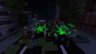 Screenshot of the Minecraft Bedrock Marketplace product Zombie Survival created by RareLoot.
