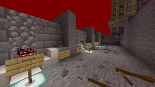 Screenshot of the Minecraft Bedrock Marketplace product Zombie Terminator created by RareLoot.