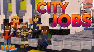 Thumbnail of the Minecraft Bedrock Marketplace product City Jobs created by RASA Studios.