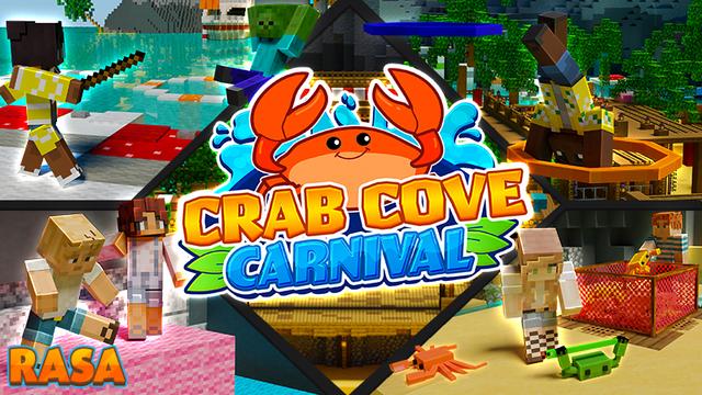 Thumbnail of the Minecraft Bedrock Marketplace product Crab Cove Carnival created by RASA Studios.