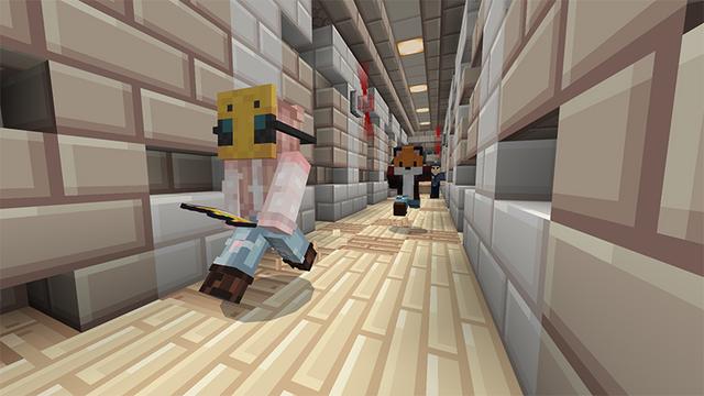 Screenshot of the Minecraft Bedrock Marketplace product Heist-Meisters created by RASA Studios.