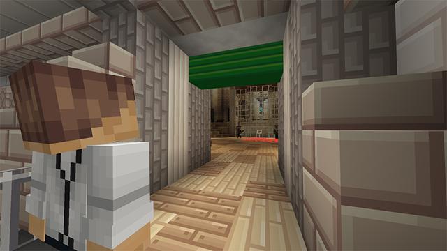 Screenshot of the Minecraft Bedrock Marketplace product Heist-Meisters created by RASA Studios.