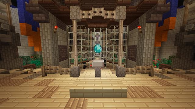 Screenshot of the Minecraft Bedrock Marketplace product Heist-Meisters created by RASA Studios.