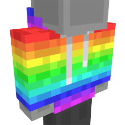 Thumbnail of the Minecraft Bedrock Marketplace product Rainbow Hoodie created by RASA Studios.