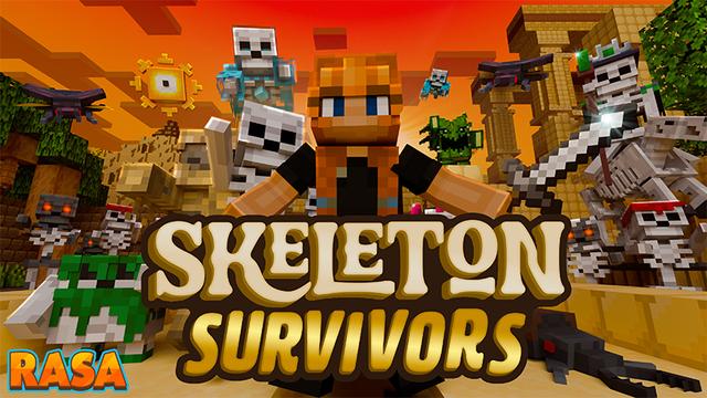 Thumbnail of the Minecraft Bedrock Marketplace product Skeleton Survivors created by RASA Studios.