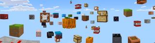 Panorama of the Minecraft Bedrock Marketplace product 100 Days Mega Blocks created by Razzleberries.