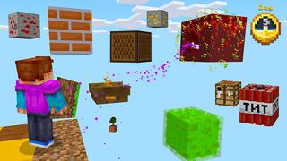 Screenshot of the Minecraft Bedrock Marketplace product 100 Days Mega Blocks created by Razzleberries.