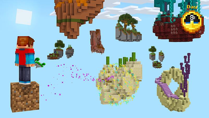 100 Days One Block von Razzleberries | CHUNK - Minecraft Bedrock ...