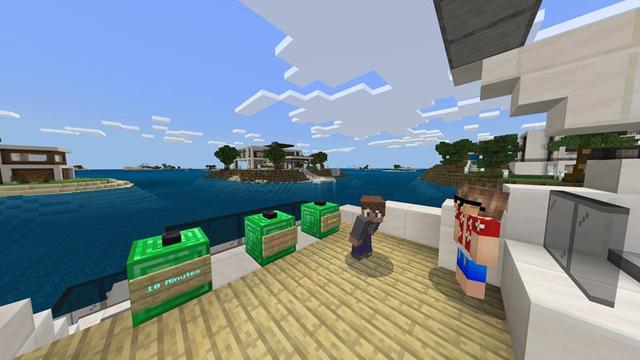 Screenshot of the Minecraft Bedrock Marketplace product 10Minutes vs 10Hours vs 10Days created by Razzleberries.