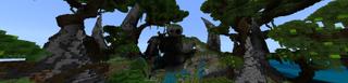 Panorama of the Minecraft Bedrock Marketplace product A Giant's Tale created by Razzleberries.