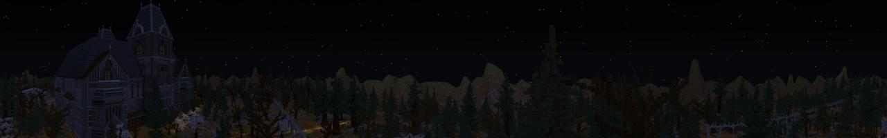Panorama of the Minecraft Bedrock Marketplace product A Scary Tale created by Razzleberries.