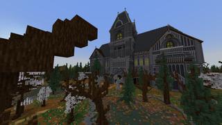 Screenshot of the Minecraft Bedrock Marketplace product A Scary Tale created by Razzleberries.