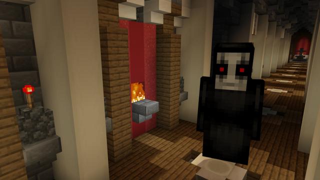 Screenshot of the Minecraft Bedrock Marketplace product A Scary Tale created by Razzleberries.