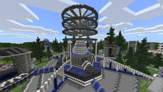 Screenshot of the Minecraft Bedrock Marketplace product Action Stage created by Razzleberries.