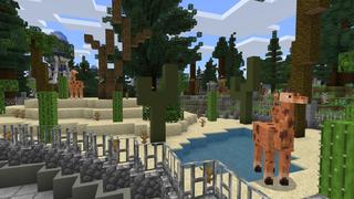 Screenshot of the Minecraft Bedrock Marketplace product Action Stage created by Razzleberries.