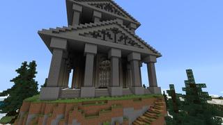 Screenshot of the Minecraft Bedrock Marketplace product Actually Mount Olympus created by Razzleberries.