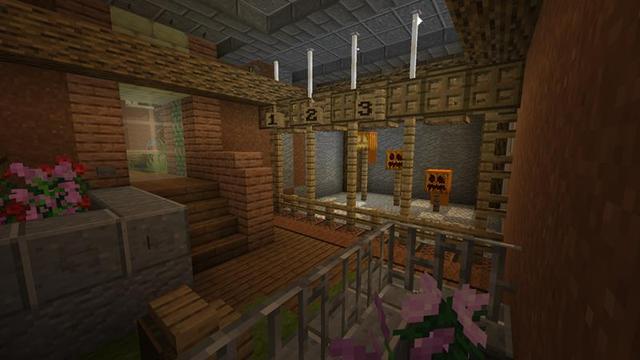 Screenshot of the Minecraft Bedrock Marketplace product Advanced Hideout: Mountain created by Razzleberries.