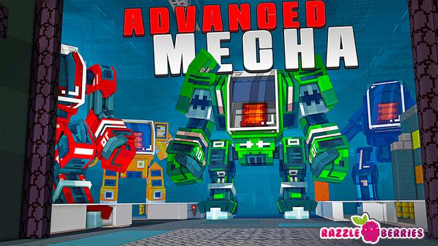 Thumbnail of the Minecraft Bedrock Marketplace product Advanced Mecha created by Razzleberries.