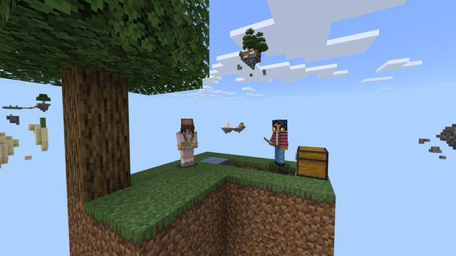 Screenshot of the Minecraft Bedrock Marketplace product Advanced Skyblock created by Razzleberries.