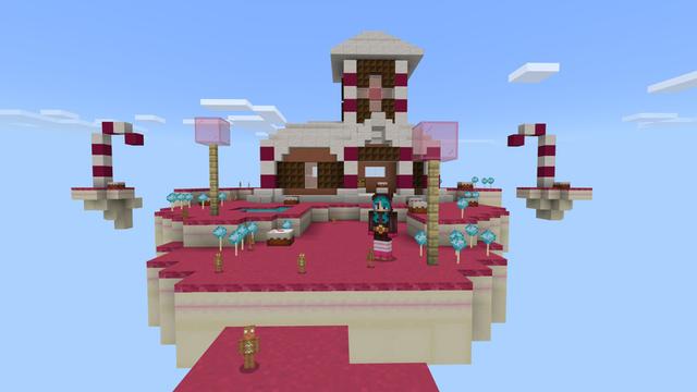 Screenshot of the Minecraft Bedrock Marketplace product Advanced Skyblock created by Razzleberries.