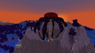 Screenshot of the Minecraft Bedrock Marketplace product Alien Planet created by Razzleberries.