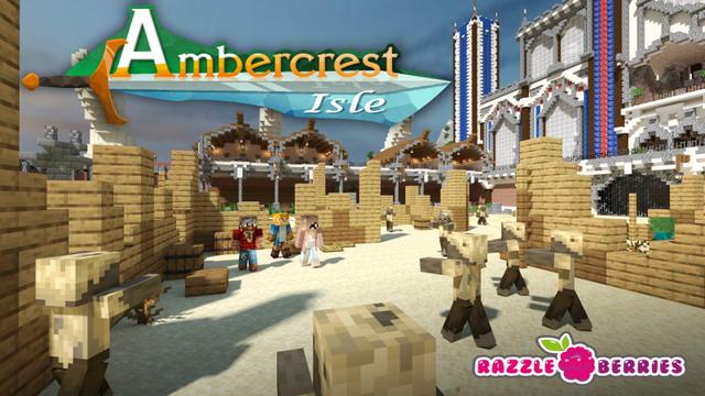 Thumbnail of the Minecraft Bedrock Marketplace product Ambercrest Isle created by Razzleberries.