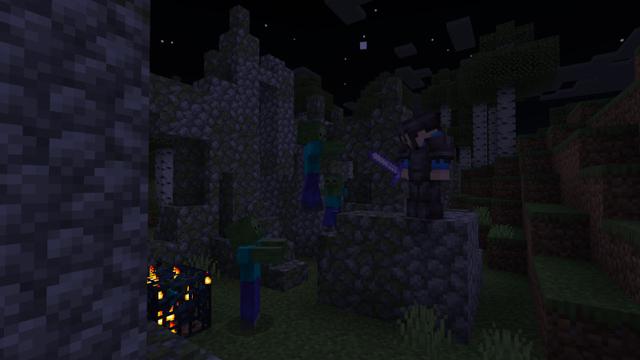 Screenshot of the Minecraft Bedrock Marketplace product Amethyst Tools created by Razzleberries.