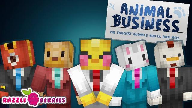 Thumbnail of the Minecraft Bedrock Marketplace product Animal Business created by Razzleberries.