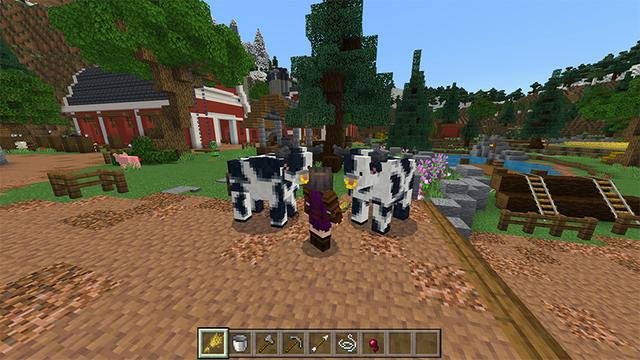 Screenshot of the Minecraft Bedrock Marketplace product Animania created by Razzleberries.