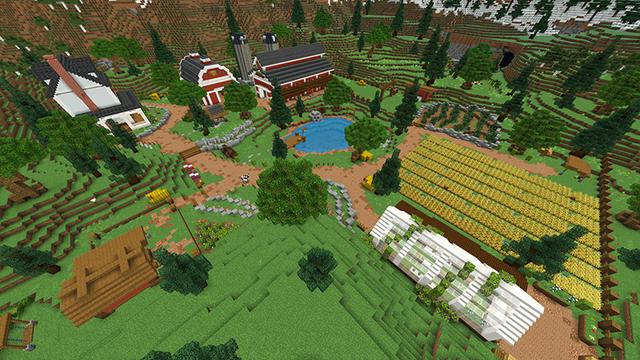 Screenshot of the Minecraft Bedrock Marketplace product Animania created by Razzleberries.