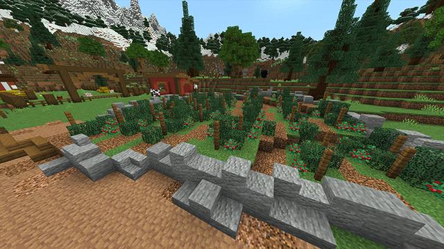 Screenshot of the Minecraft Bedrock Marketplace product Animania created by Razzleberries.