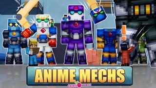 Thumbnail of the Minecraft Bedrock Marketplace product Anime Mechs created by Razzleberries.