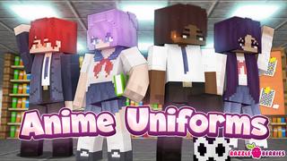 Thumbnail of the Minecraft Bedrock Marketplace product Anime Uniforms created by Razzleberries.