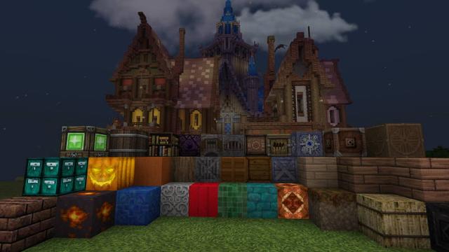 Screenshot of the Minecraft Bedrock Marketplace product Anthem Steampunk Fantasy created by Razzleberries.