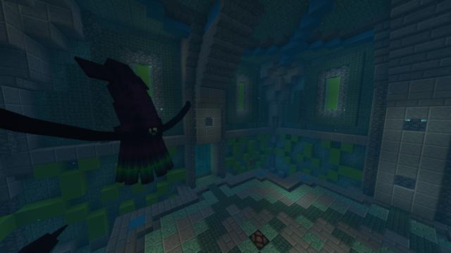 Screenshot of the Minecraft Bedrock Marketplace product Aquatheon created by Razzleberries.