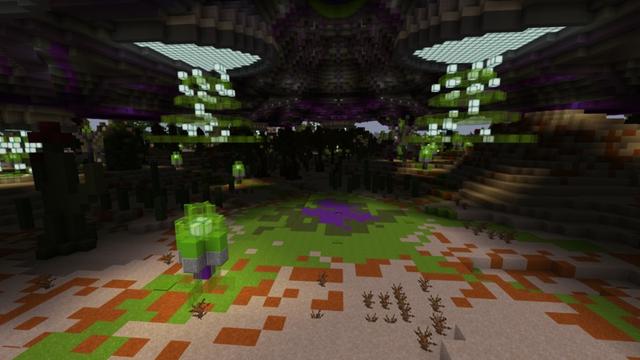 Screenshot of the Minecraft Bedrock Marketplace product Area 51 Alien Invasion created by Razzleberries.