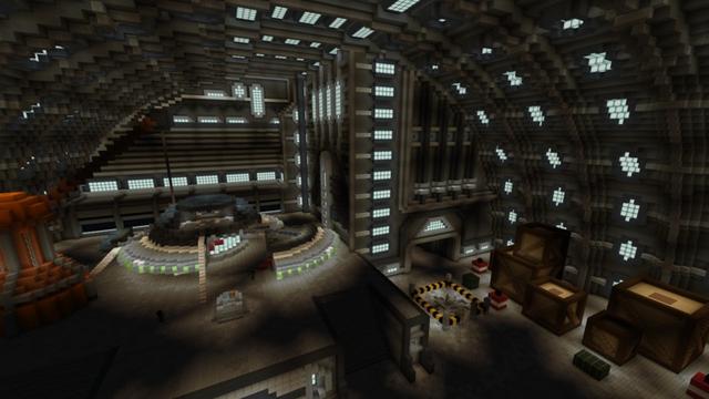 Screenshot of the Minecraft Bedrock Marketplace product Area 51 Alien Invasion created by Razzleberries.