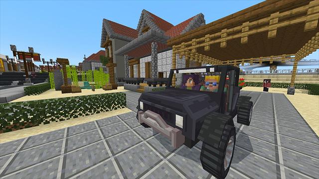 Screenshot of the Minecraft Bedrock Marketplace product Area 51: Rescue Mission created by Razzleberries.
