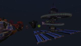 Screenshot of the Minecraft Bedrock Marketplace product Astrolink Survival created by Razzleberries.